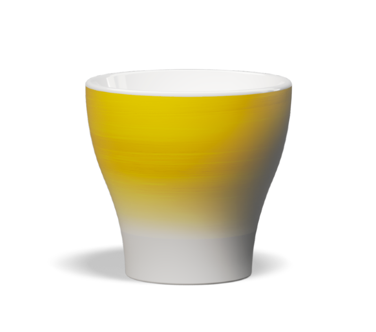 "VOLCANO" 285ml Latte Cups - AMBER